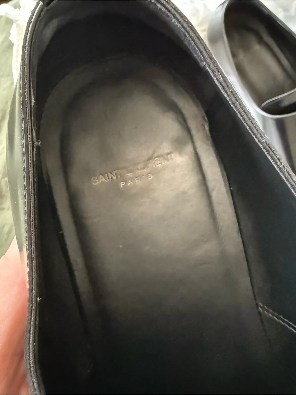 Saint Laurent Leather Monk Straps Size 46 (US 13)